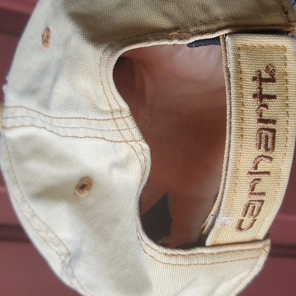 Carhartt Thrashed Light Tan Ball Cap - Picture 6 of 10